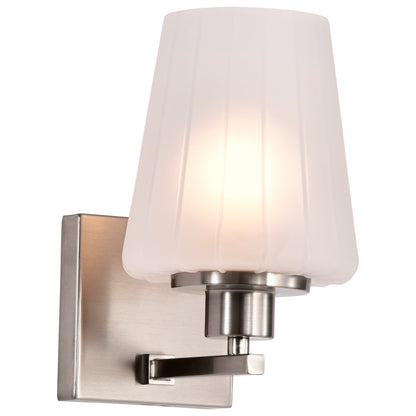 Nuvo 60-8221 Lune, 1 Light Vanity, Brushed Nickel Finish