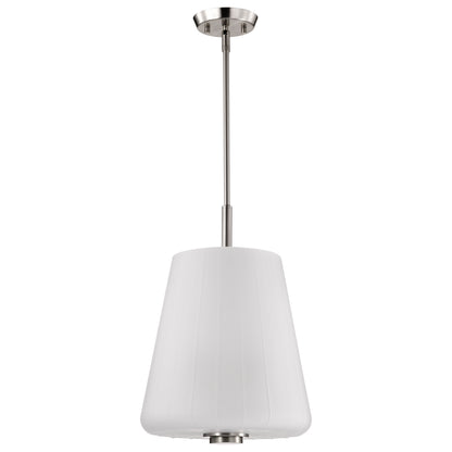 Nuvo 60-8228 Lune, 3 Light Pendant, Brushed Nickel Finish