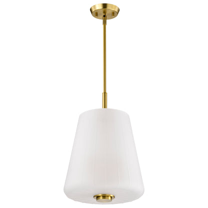 Nuvo 60-8238 Lune, 3 Light Pendant, Vintage Brass Finish