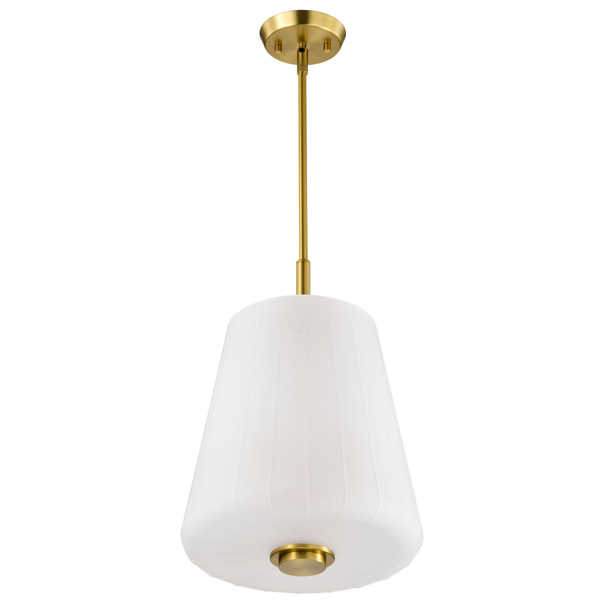 Nuvo 60-8238 Lune, 3 Light Pendant, Vintage Brass Finish