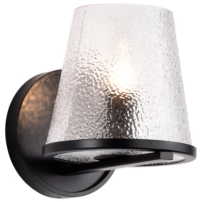 Nuvo 60-8251 Valentine, 1 Light Vanity, Black Finish