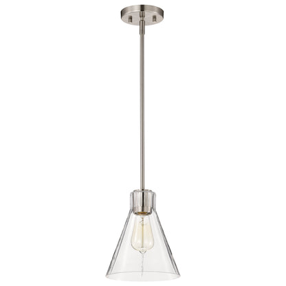 Nuvo 60-8337 Gianna, Mini Pendant, Brushed Nickel Finish