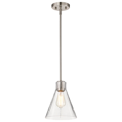 Nuvo 60-8337 Gianna, Mini Pendant, Brushed Nickel Finish