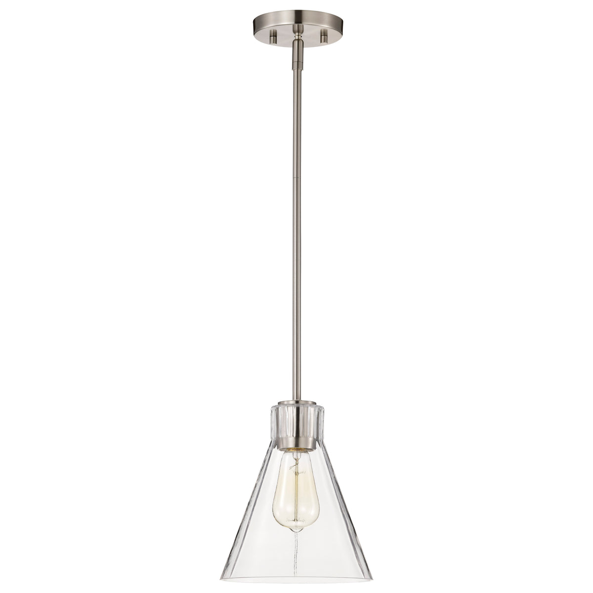 Nuvo 60-8337 Gianna, Mini Pendant, Brushed Nickel Finish