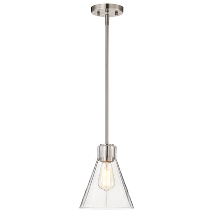 Nuvo 60-8337 Gianna, Mini Pendant, Brushed Nickel Finish