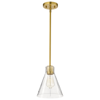 Nuvo 60-8347 Gianna, Mini Pendant, Vintage Brass Finish