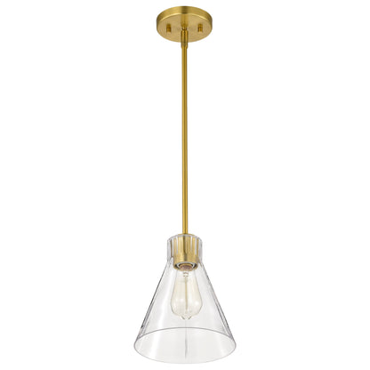 Nuvo 60-8347 Gianna, Mini Pendant, Vintage Brass Finish