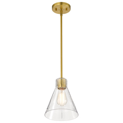 Nuvo 60-8347 Gianna, Mini Pendant, Vintage Brass Finish
