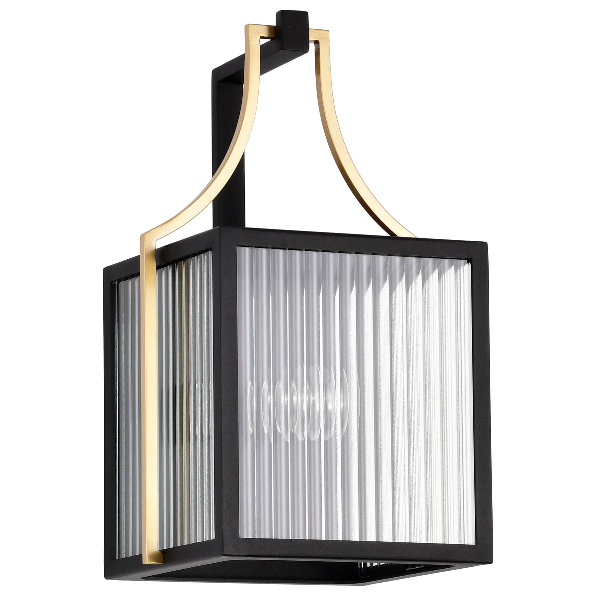 Nuvo 60-8502 Holden, Medium Outdoor Lantern, Gold and Black Finish