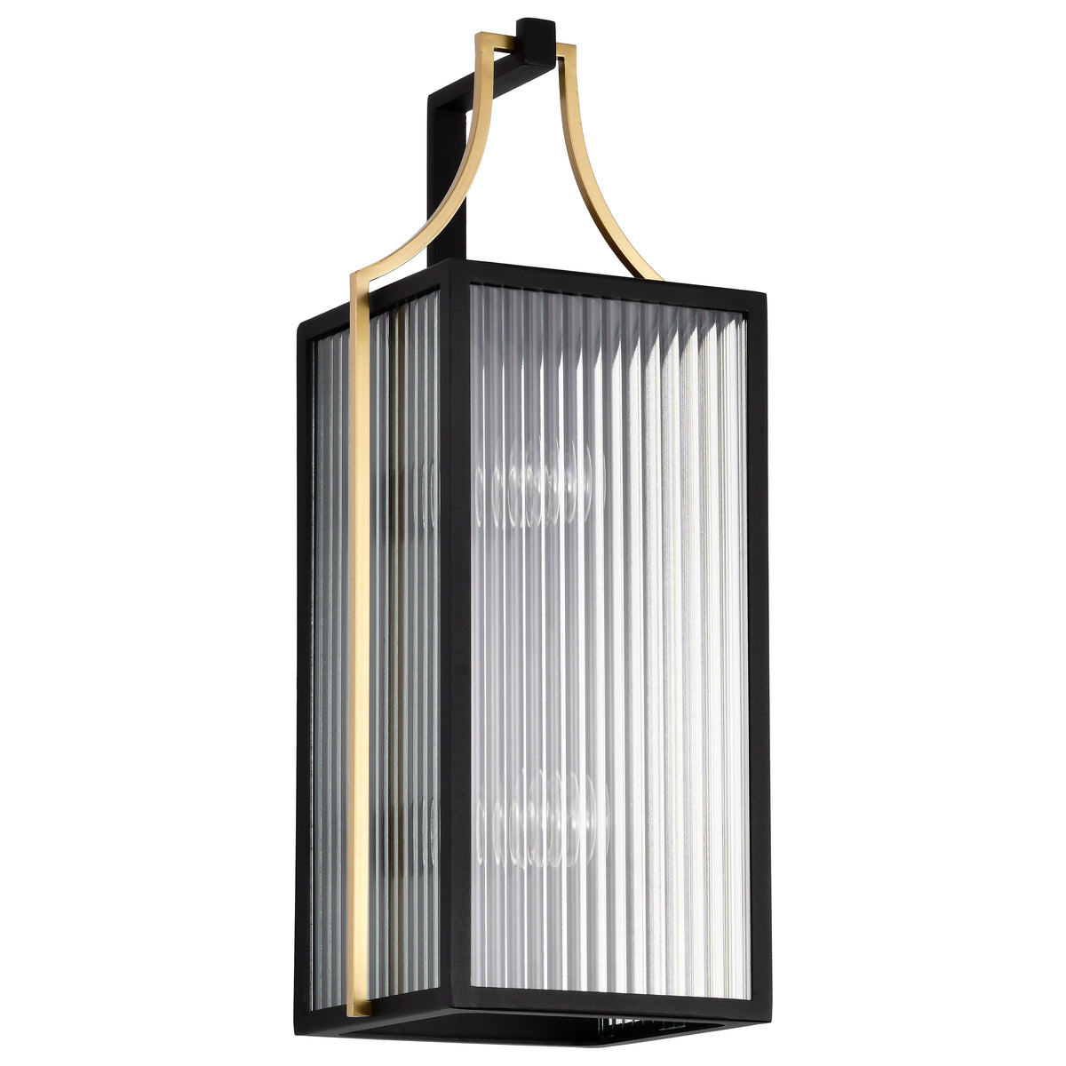 Nuvo 60-8503 Holden, Large Outdoor Lantern, Gold and Black Finish