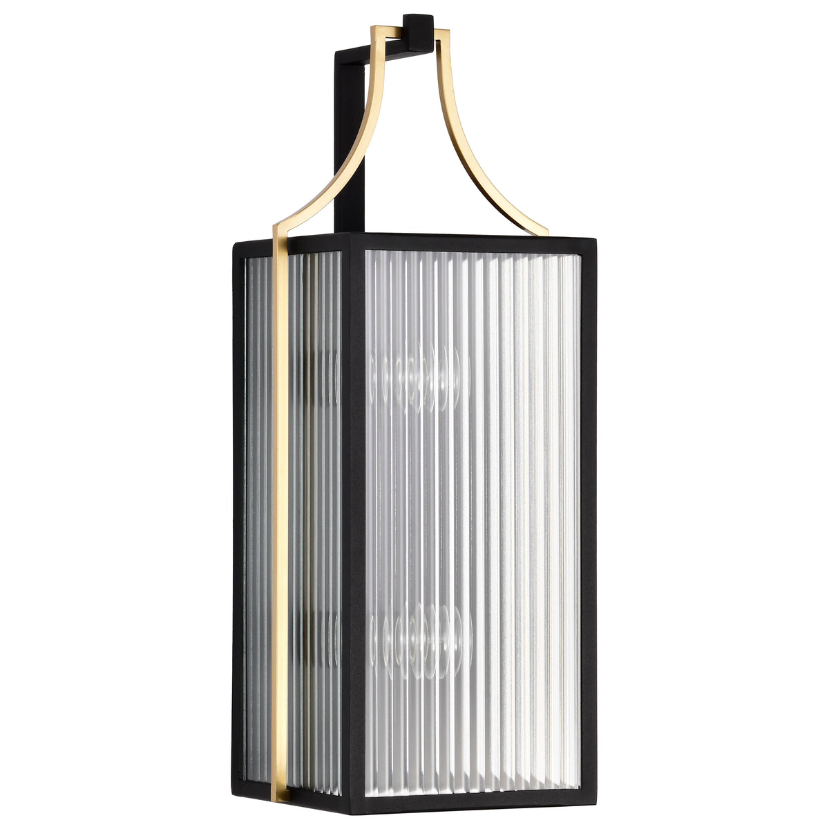 Nuvo 60-8503 Holden, Large Outdoor Lantern, Gold and Black Finish