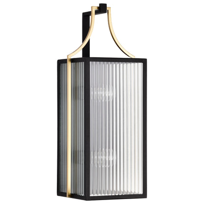 Nuvo 60-8503 Holden, Large Outdoor Lantern, Gold and Black Finish