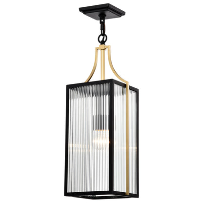 Nuvo 60-8505 Holden, Hanging Pendant, Gold and Black Finish