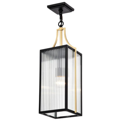 Nuvo 60-8505 Holden, Hanging Pendant, Gold and Black Finish