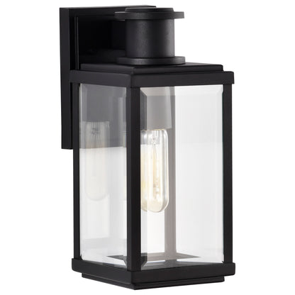 Nuvo 60-8510 Luca, Small Outdoor Lantern, Sand Black Finish