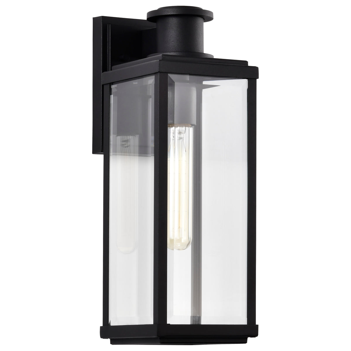 Nuvo 60-8511 Luca, Medium Outdoor Lantern, Sand Black Finish