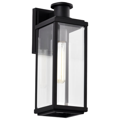 Nuvo 60-8511 Luca, Medium Outdoor Lantern, Sand Black Finish