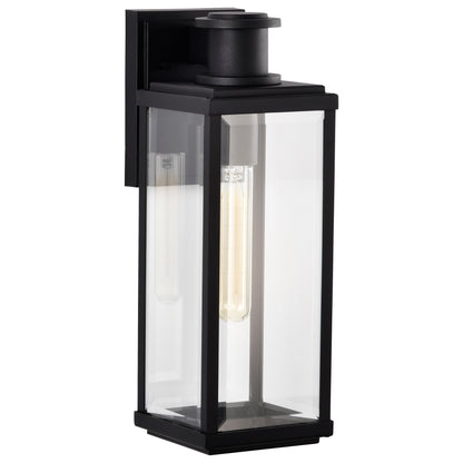 Nuvo 60-8511 Luca, Medium Outdoor Lantern, Sand Black Finish