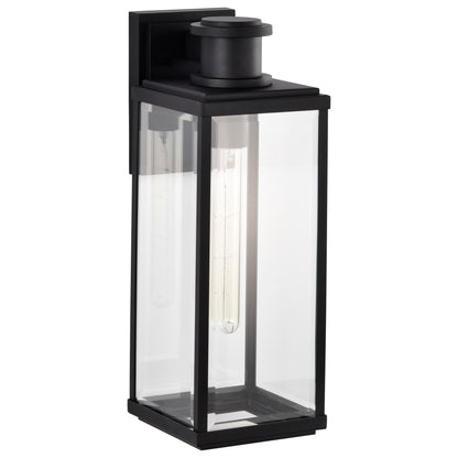 Nuvo 60-8512 Luca, Large Outdoor Lantern, Sand Black Finish
