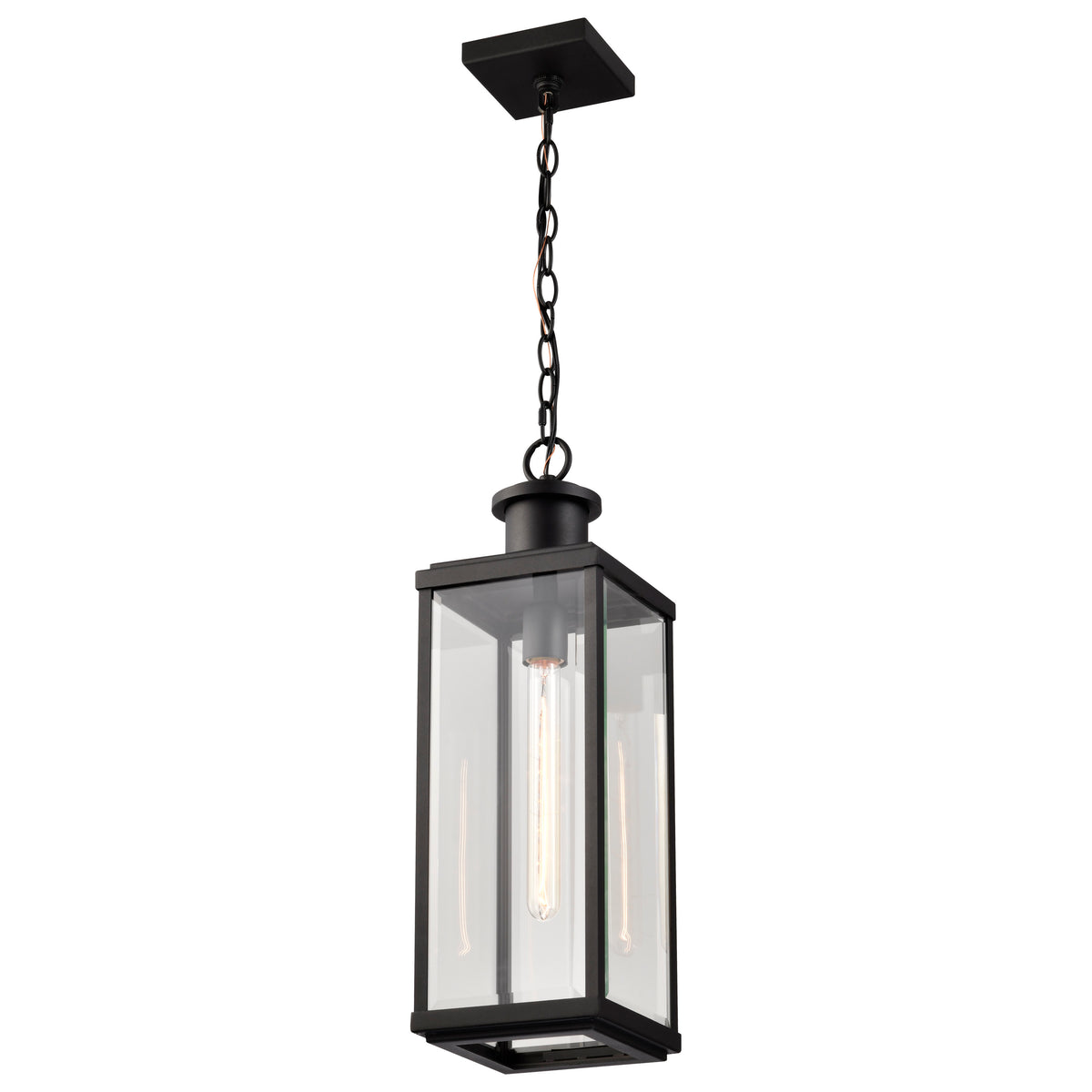 Nuvo 60-8514 Luca, Hanging Pendant, Sand Black Finish