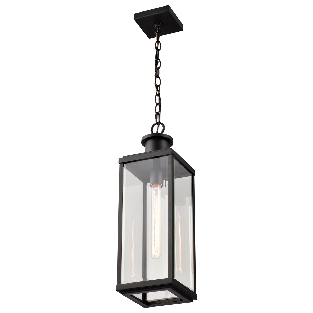 Nuvo 60-8514 Luca, Hanging Pendant, Sand Black Finish
