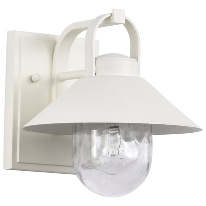 Nuvo 60-8520 Ridge, Small Outdoor Lantern, White Finish