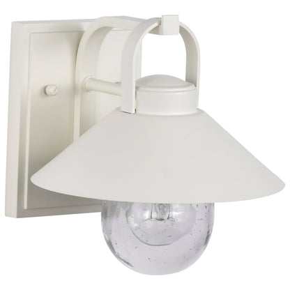 Nuvo 60-8520 Ridge, Small Outdoor Lantern, White Finish