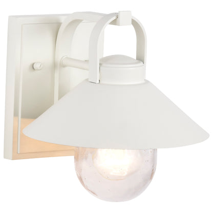Nuvo 60-8520 Ridge, Small Outdoor Lantern, White Finish