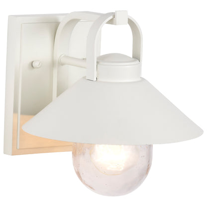 Nuvo 60-8520 Ridge, Small Outdoor Lantern, White Finish