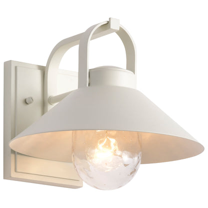 Nuvo 60-8521 Ridge, Medium Outdoor Lantern, White Finish