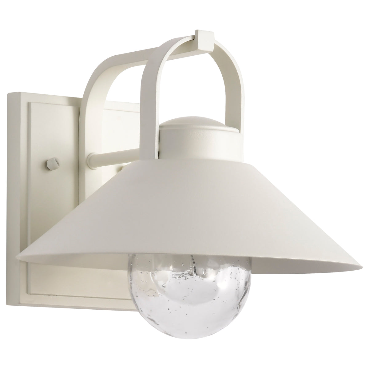 Nuvo 60-8521 Ridge, Medium Outdoor Lantern, White Finish