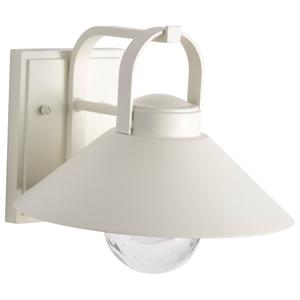 Nuvo 60-8521 Ridge, Medium Outdoor Lantern, White Finish