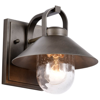 Nuvo 60-8530 Ridge, Small Outdoor Lantern, Bronze Finish