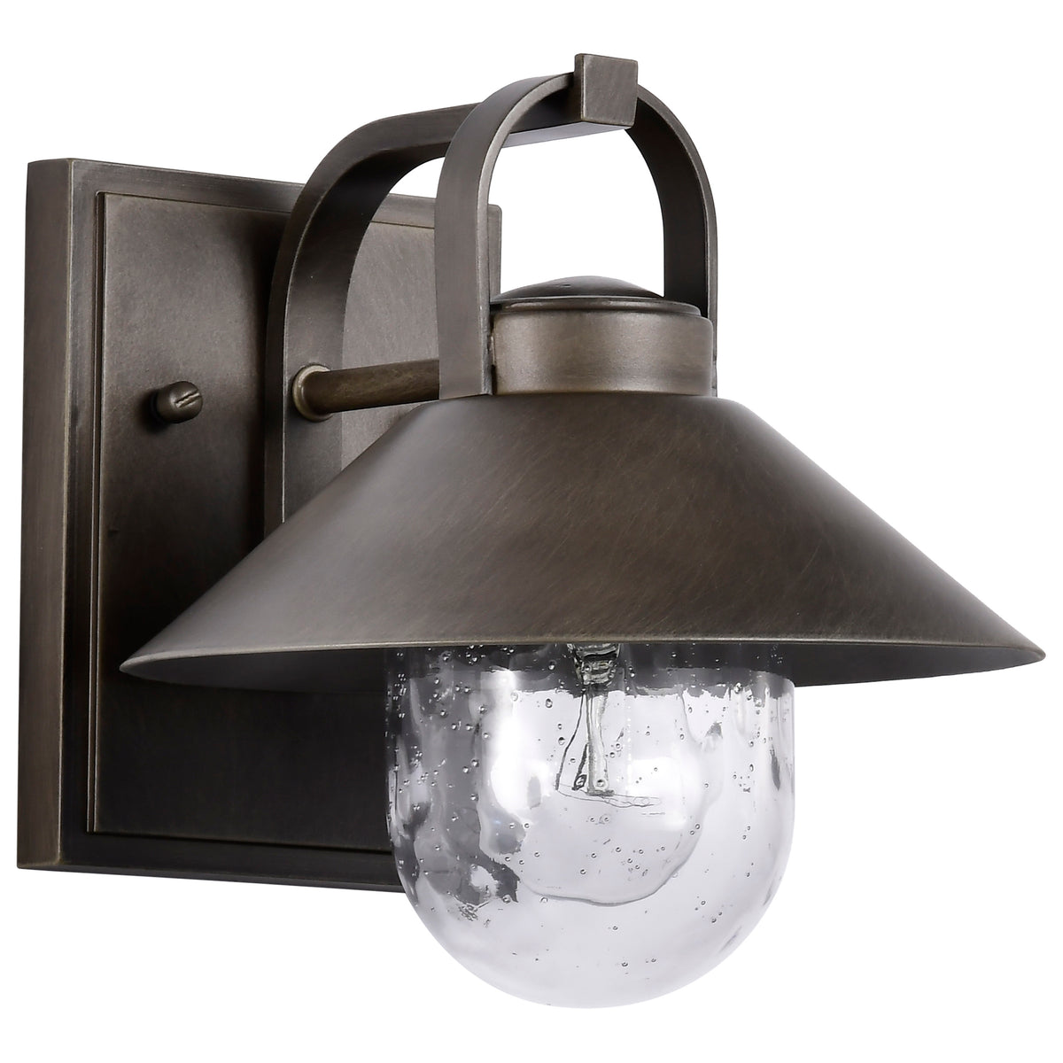 Nuvo 60-8530 Ridge, Small Outdoor Lantern, Bronze Finish