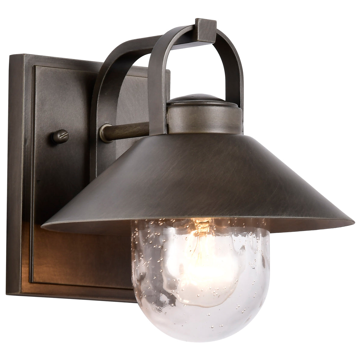 Nuvo 60-8530 Ridge, Small Outdoor Lantern, Bronze Finish