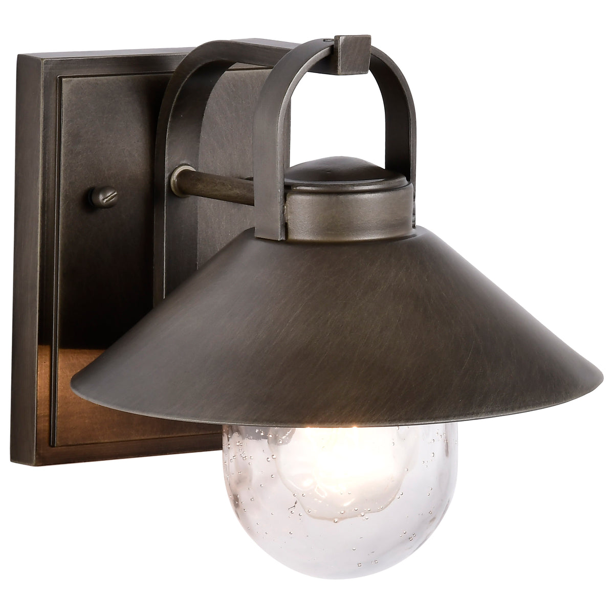 Nuvo 60-8530 Ridge, Small Outdoor Lantern, Bronze Finish