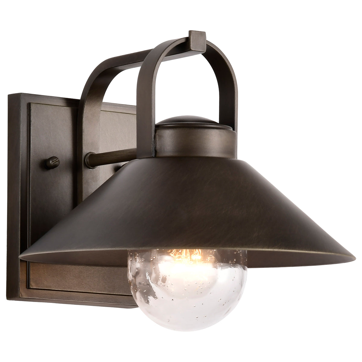 Nuvo 60-8531 Ridge, Medium Outdoor Lantern, Bronze Finish