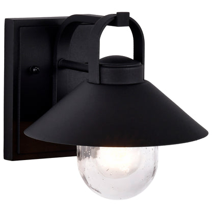 Nuvo 60-8540 Ridge, Small Outdoor Lantern, Black Finish