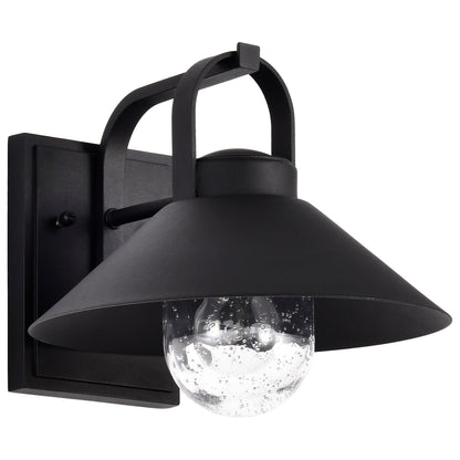 Nuvo 60-8541 Ridge, Medium Outdoor Lantern, Black Finish