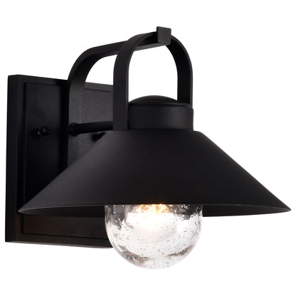 Nuvo 60-8541 Ridge, Medium Outdoor Lantern, Black Finish