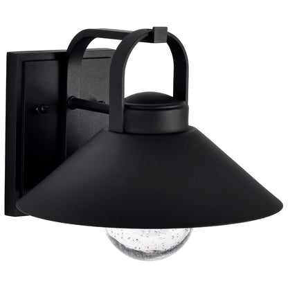 Nuvo 60-8541 Ridge, Medium Outdoor Lantern, Black Finish