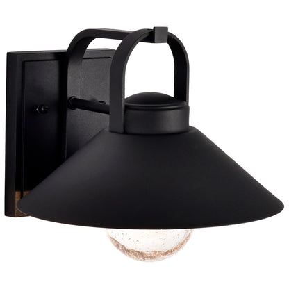 Nuvo 60-8541 Ridge, Medium Outdoor Lantern, Black Finish