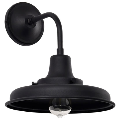 Nuvo 60-8551 Morris, Medium Outdoor Lantern, Black Finish