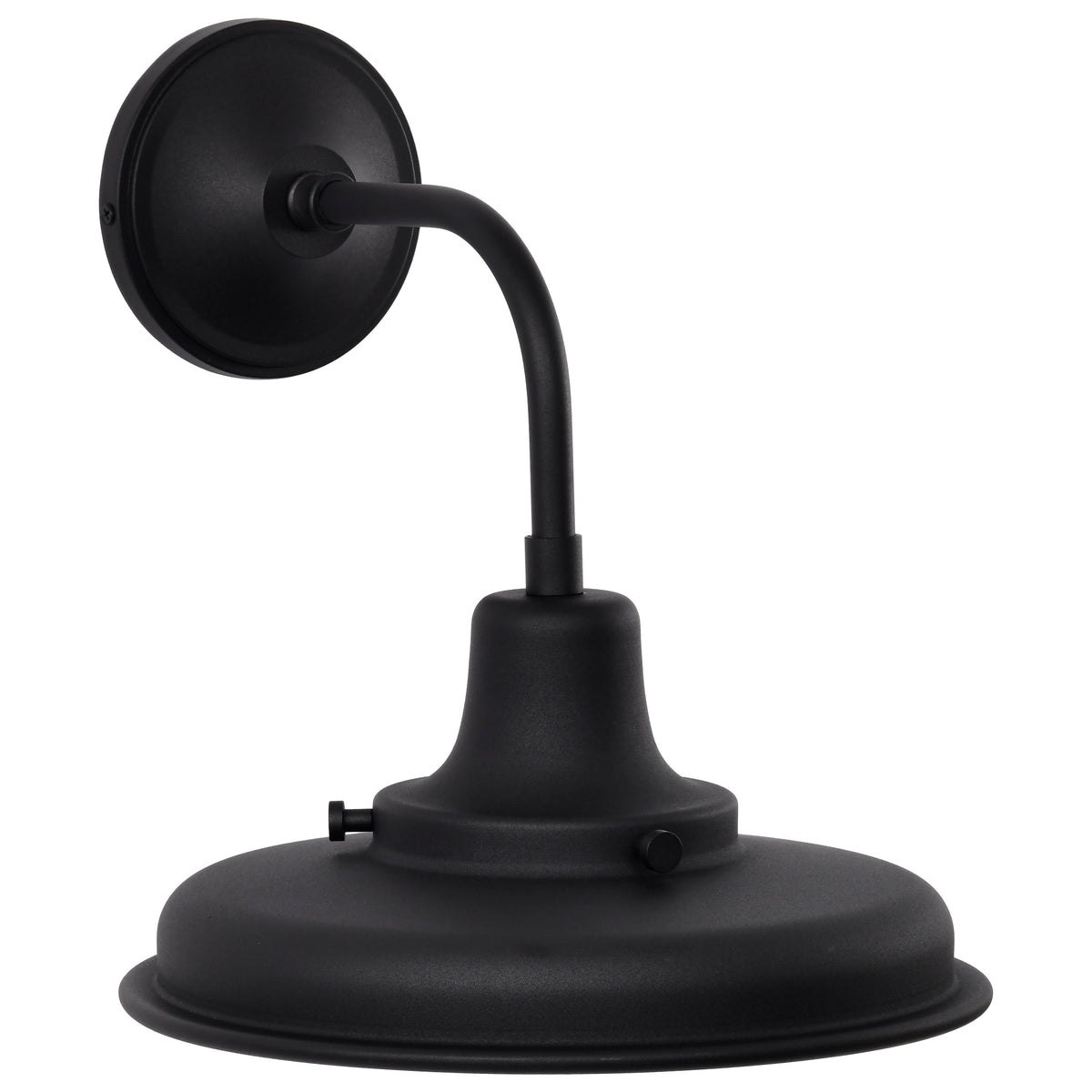 Nuvo 60-8551 Morris, Medium Outdoor Lantern, Black Finish