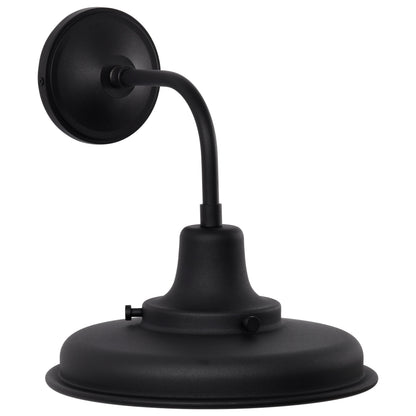 Nuvo 60-8551 Morris, Medium Outdoor Lantern, Black Finish