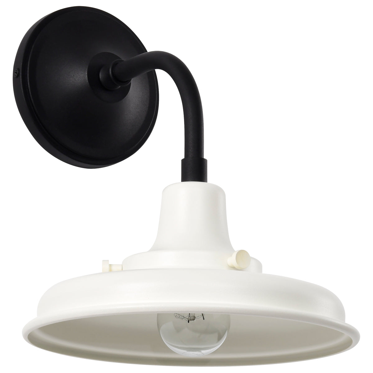 Nuvo 60-8560 Morris, Small Outdoor Lantern, Black Finish