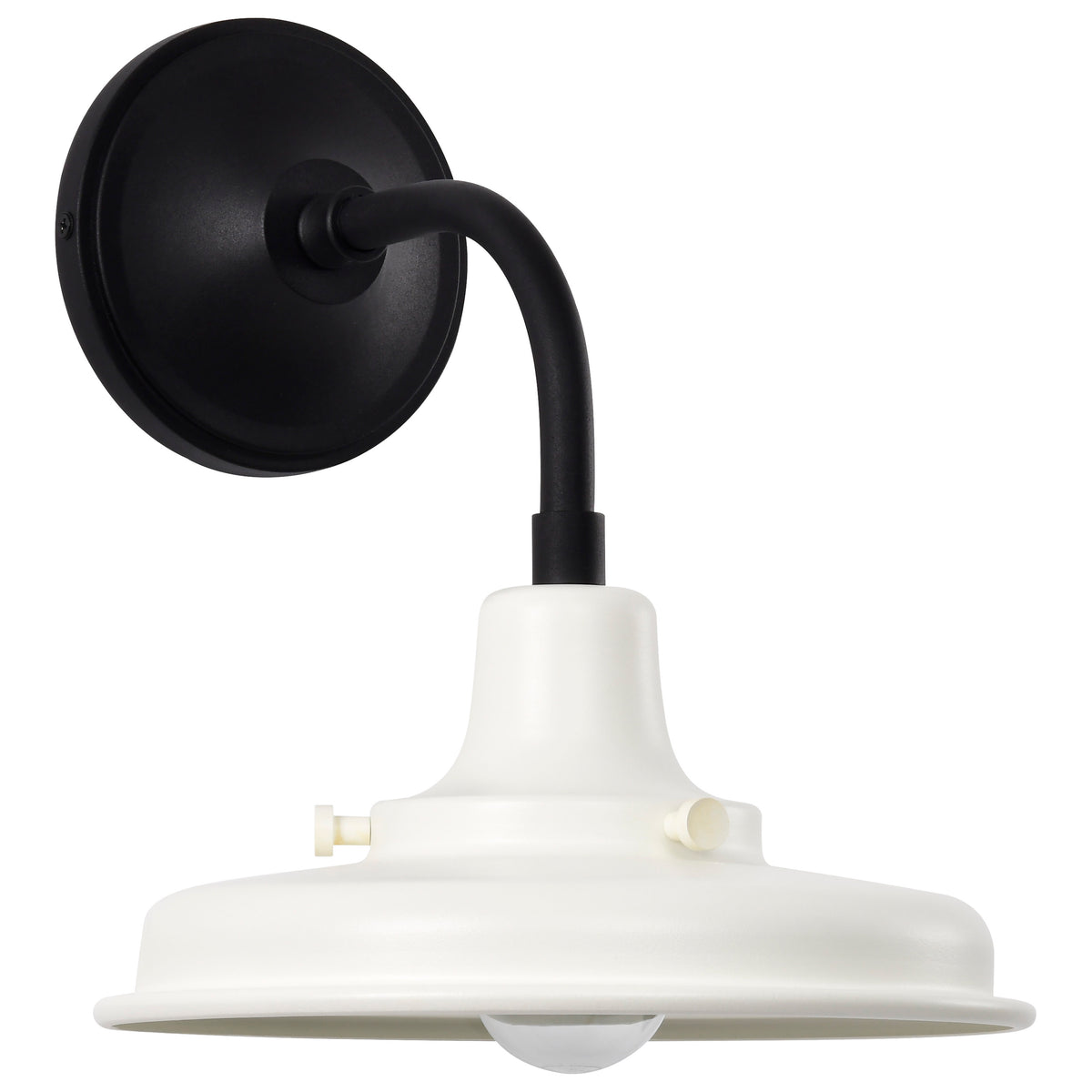 Nuvo 60-8560 Morris, Small Outdoor Lantern, Black Finish