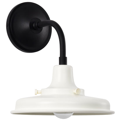 Nuvo 60-8560 Morris, Small Outdoor Lantern, Black Finish