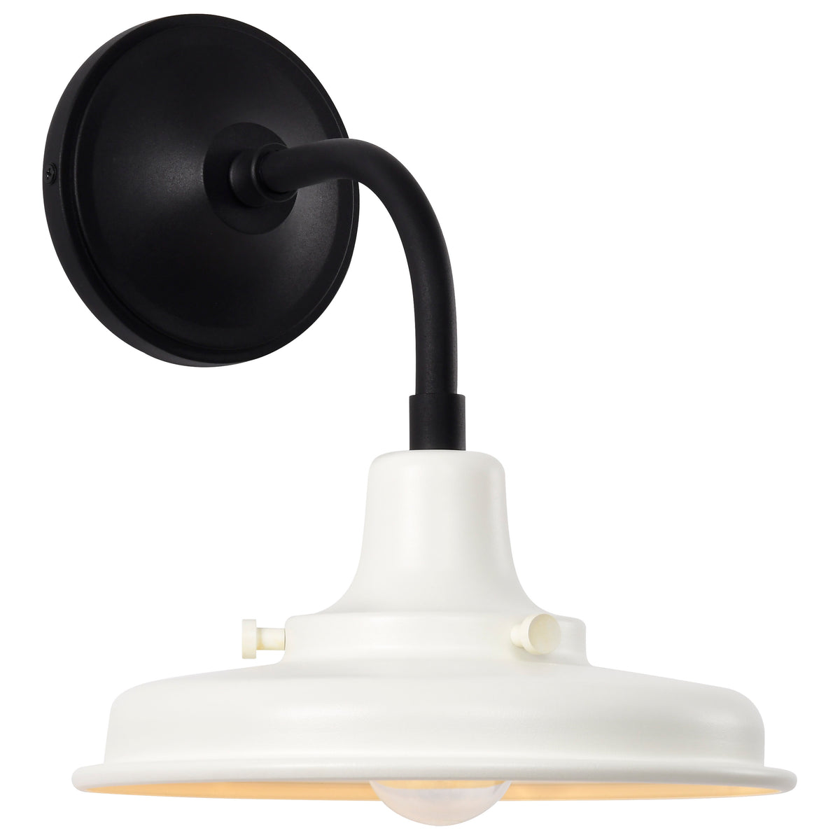 Nuvo 60-8560 Morris, Small Outdoor Lantern, Black Finish