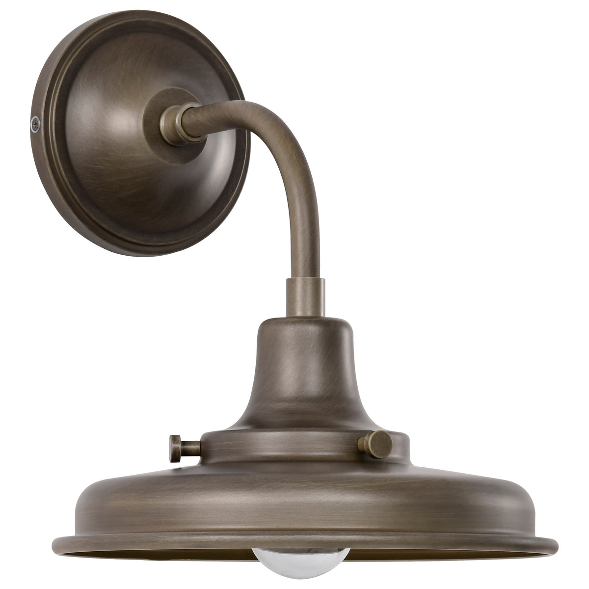 Nuvo 60-8570 Morris, Small Outdoor Lantern, Burnished Bronze Finish